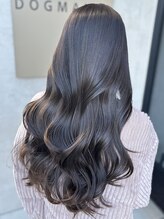 ドッグマニアピンチアオヤマ(DOGMANIA PiNCH AOYAMA)&nbsp;ブリーチなしダブルカラー/グレージュ/透明感カラー