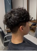 men's/メンズ/フェザーパーマ/サーフカール/スペインカール/渋谷