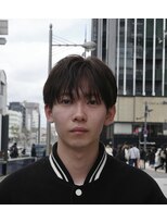 ステラ(STELLA) シースルーマッシュ/メンズサロン/眉毛カット/ブラウンカラー