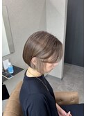 脱白髪染めハイライト/白髪ぼかし/透明感カラー/髪質改