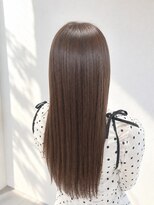 モザミ(MOZAMI)&nbsp;初めてのカラーにおすすめ透明感ワンカラーで艶髪ボブスタイル