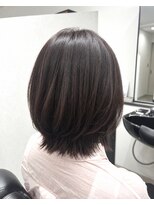 リュー(Lieu)&nbsp;髪質改善カラー× くびれレイヤーボブ
