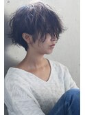 #伸びかけトレンチショート