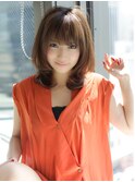 《AFLOAT裕二朗》大人女性,ミセス世代に支持◎髪型ミディアム163