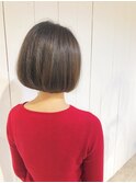 大人前下がり内巻きボブ☆