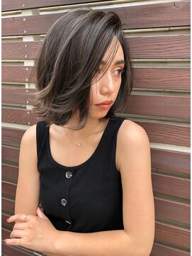 トルネード(TORNADO) 切りっぱなしハイライトボブ