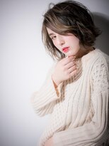 カバーヘア ブリス 川口(COVER HAIR bliss)&nbsp;*bliss川口*外国人風個性的インナーカラーの小顔大人ボブw