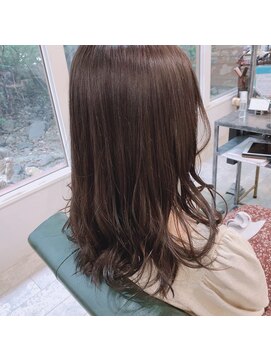 ミューズジャルダン(MUSE jardin) ダークモカグレージュ×セミロング