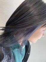 リアン 上尾店(Rien)&nbsp;マロンベージュ/Aラインボブ/かきあげバング[上尾/上尾駅]