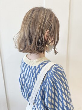 コワファースト させぼ五番街店(COIFF1RST) パツっとbobに立体ハイライト