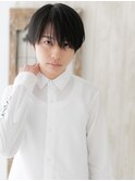 ビジカジ◎黒髪ニュアンスマッシュC