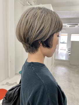 エンドリンク(endlink) インナーカラーにネイビー×ショート