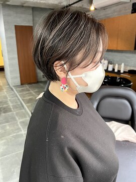 バーチョ(bacio) 20代30代40代◎小顔骨格矯正ショート【麻生/札幌ショート/白髪】