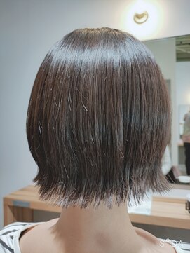 ヘアーズクリッツア(HAIR'S CKRIZIA) 可愛いワンレンボブ