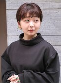 バングパーマ/マッシュショート［東銀座/銀座］