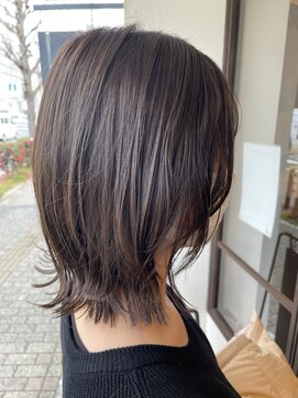 マサヘアー(MaSa Hair) きりっぱボブ×秋カラー