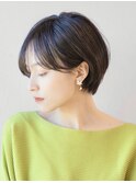 大人綺麗な骨格美人ショート20代30代40代50代小顔ショート