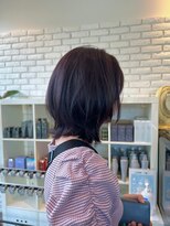 ディフィーノ 青山(DIFINO) 【DIFINO 青山】くびれショート/ナチュラルブラウン