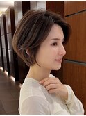 30代40代　広尾　白金　港区　ショートヘア　大人ショート