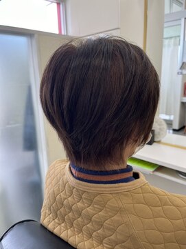 サンひまわり 高来店 軽めなショートスタイル