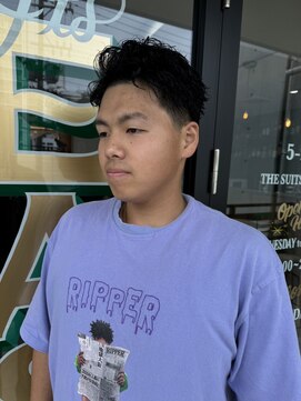 ザスーツブラザーズ(THE SUITS BROTHERS) MEN'SHAIRウルフカルマパーマメンズショートイージーパーマ