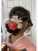 成人式×ヘアセット