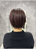 丸みショートボブ/ショートボブ/ボブ