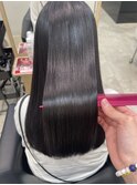 髪質改善 ストレート 艶髪 トリートメント