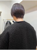 暗髪/透明感カラー/ショート