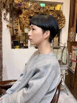 シーズ 栄(sea's) 柔らかいマッシュ×ダークブルー