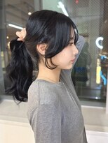 ミョンシル&nbsp;顔周りカット/ブルーブラック