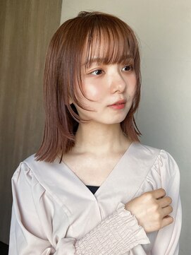 アフロートフクオカ(AFLOAT FUKUOKA) 【NEW OPEN】小顔前髪あり後れ毛サイドバングメルティカラー