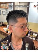スパイキークロップ　担当　西村