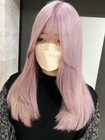 ラルガ 黒崎(Raruga)&nbsp;ハイライトカラーミルクティーベージュレイヤーカット