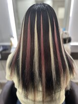 グランディールヘアデザイン(grandir hairdesign)&nbsp;2色メッシュ！-Yurika-