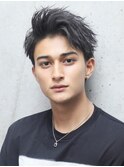 無造作オーバーアップ