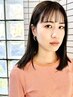 【全員／女性限定】前髪＊顔周りの縮毛矯正のみで来店　￥10500→￥8400～   
