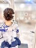 浴衣着付け+ヘアセット￥6500