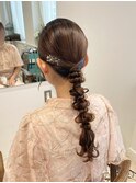 編みおろし/お呼ばれヘアセット