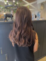 コスタ オブ リシェール(The COSTA of RICHAIR)&nbsp;グレージュ/透明感カラー/レイヤーカット/ロングヘア/越谷