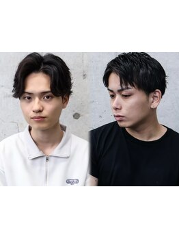 【ビジネスマンに人気！】ON/OFF馴染む大人ニュアンスパーマ人気！12時～21時までなので仕事帰りもOK！