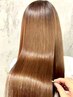 【再来】カット+カラー+髪質改善ヘアエステ+ヘッドスパ <#髪質改善>