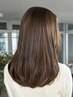 カット+明るい白髪染め