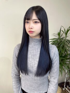 エアージーモ(Air G mo) 色落ちも綺麗なインナーネイビー