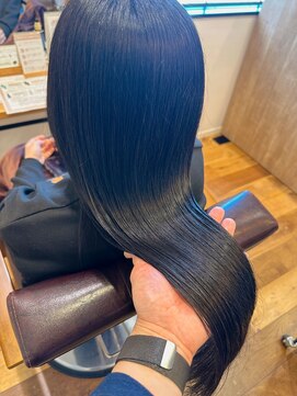 テラスヘア 三条(TERRACEhair) 冬の広がり髪も扱いやすく＊縮毛矯正で柔らかツヤ髪