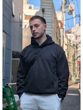 クフィア メンズフェード カンポ 天王寺(CUFFIA MENSFADE CAMPO) ボウズフェード×フェード