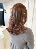 キャアリー(Caary) 福山人気20代30代40代ブリーチなしマロンベージュ艶髪レイヤー