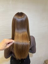ヘアーミューズ リベロ(hair muse Livero) 【Livero】ツヤロング×アッシュブラウン