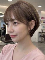 リーフ 袋井店(LeaF)&nbsp;袋井/愛野/ショートヘア/ショートカット/ショートボブ/白髪染め