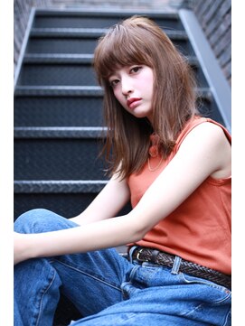 マイティ バイ エイチ(mighty by H) mighty×ロブ×透け感ベージュ